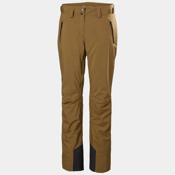 NEW HELLY HANSEN women's insulated legendary pants in sepia